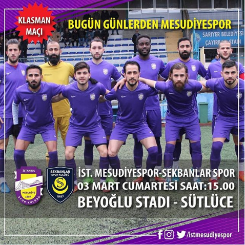 İstanbul Mesudiyespor 0 SekbanlarSpor 1